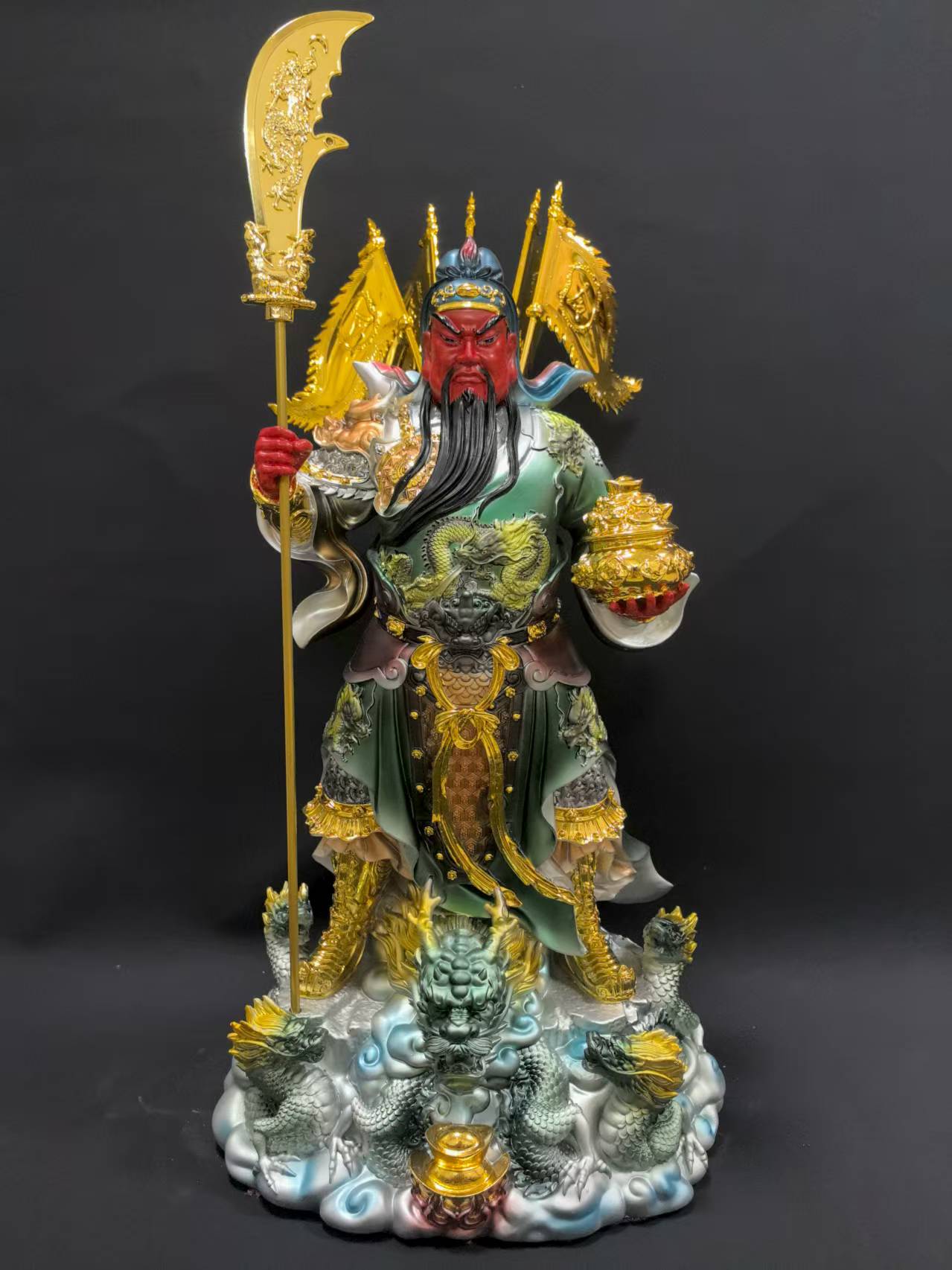 非金属树脂吊坠 关羽关二爷关帝圣君