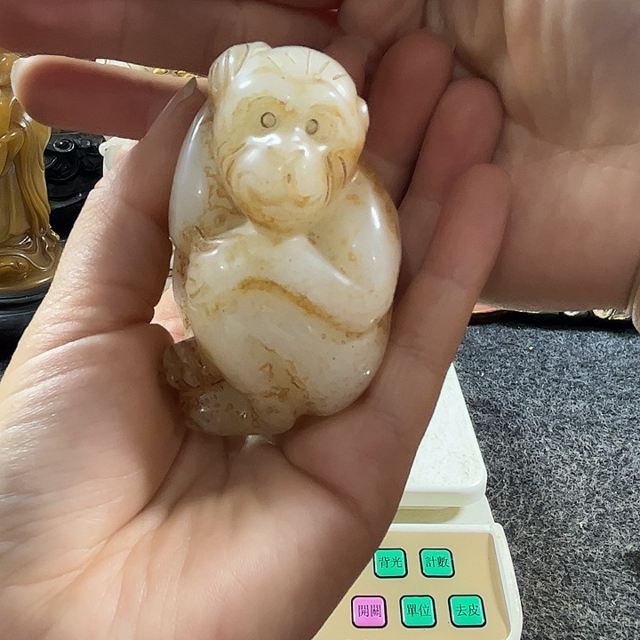 和田玉未镶嵌颈饰无*