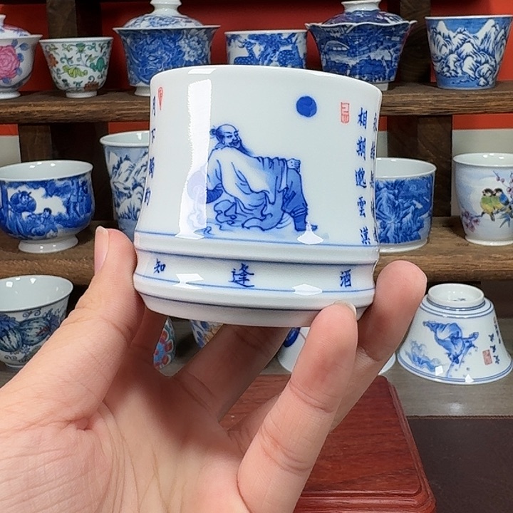 杯D*d现代景德镇陶瓷杯