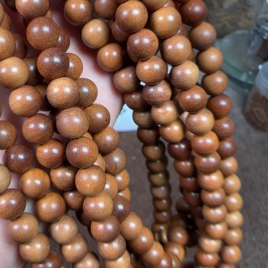 檀香木0.8老山檀香黑肉瑕疵多圈