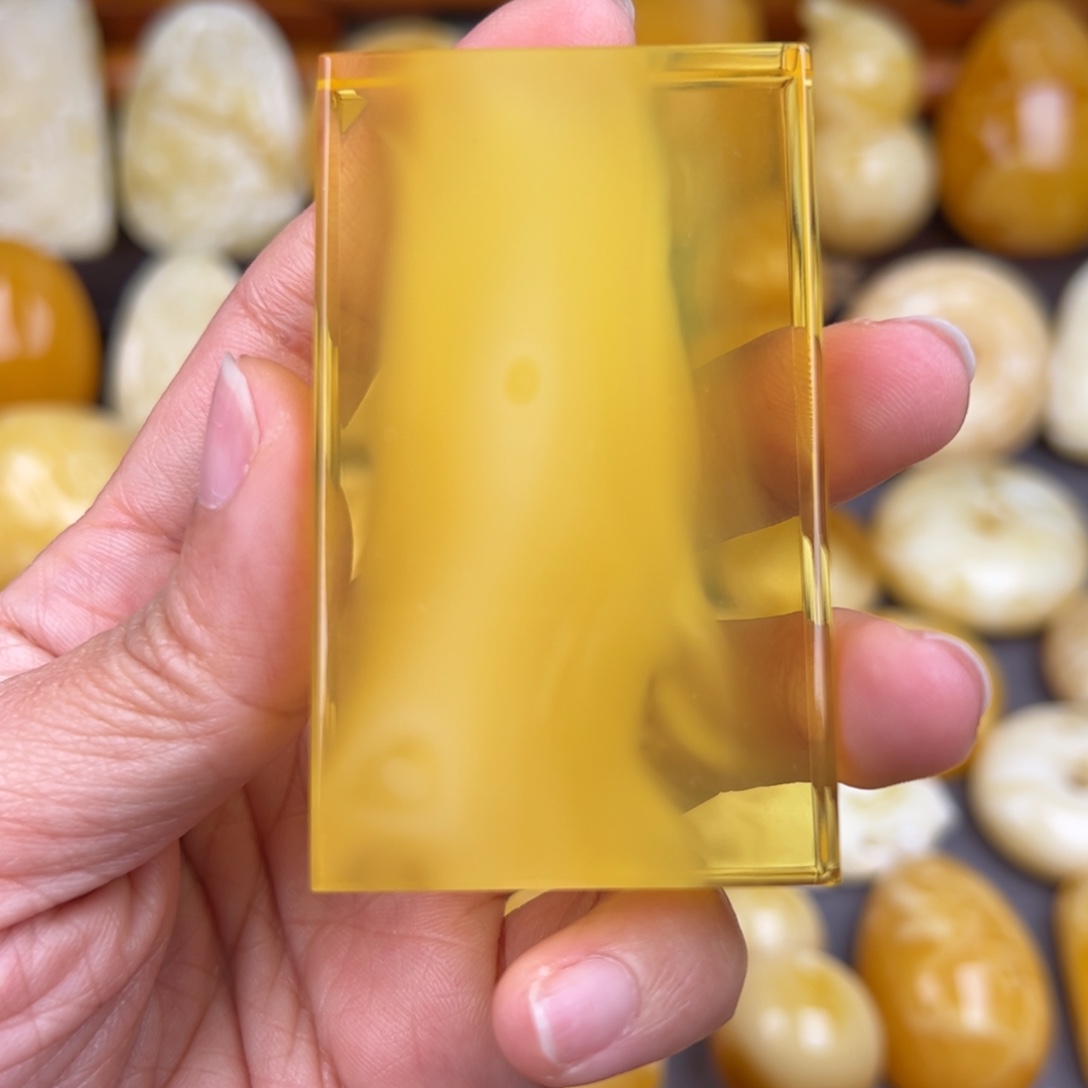 琥珀颈饰未镶嵌纯天然琥珀蜜蜡无优化