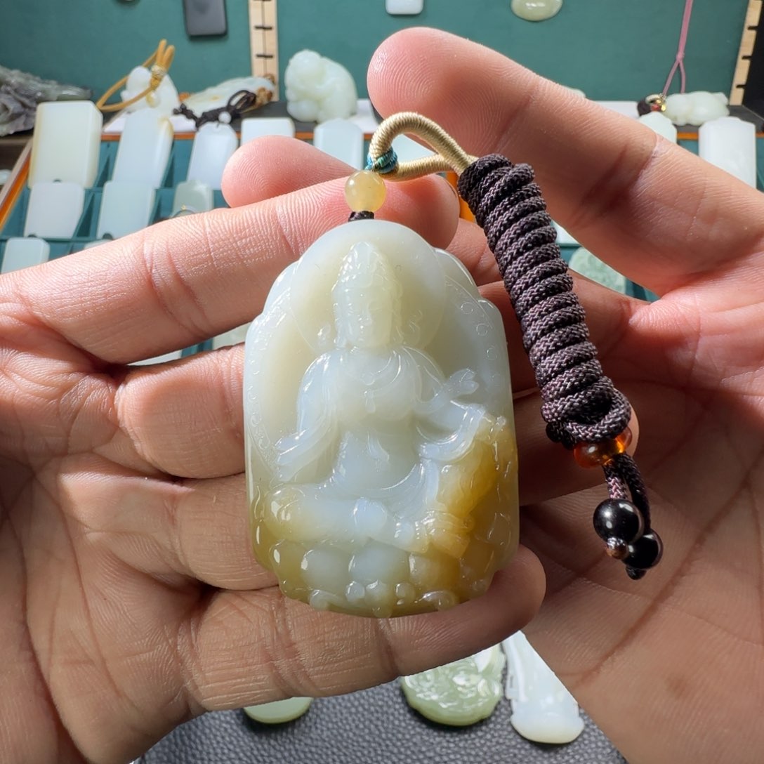 和田玉挂件未镶嵌