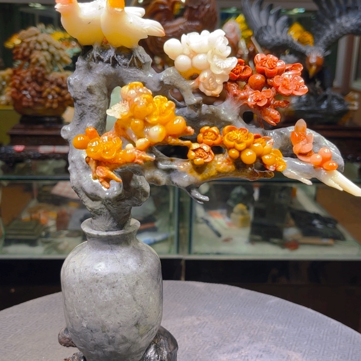 寿山石小****墩寿山石雕刻艺术品