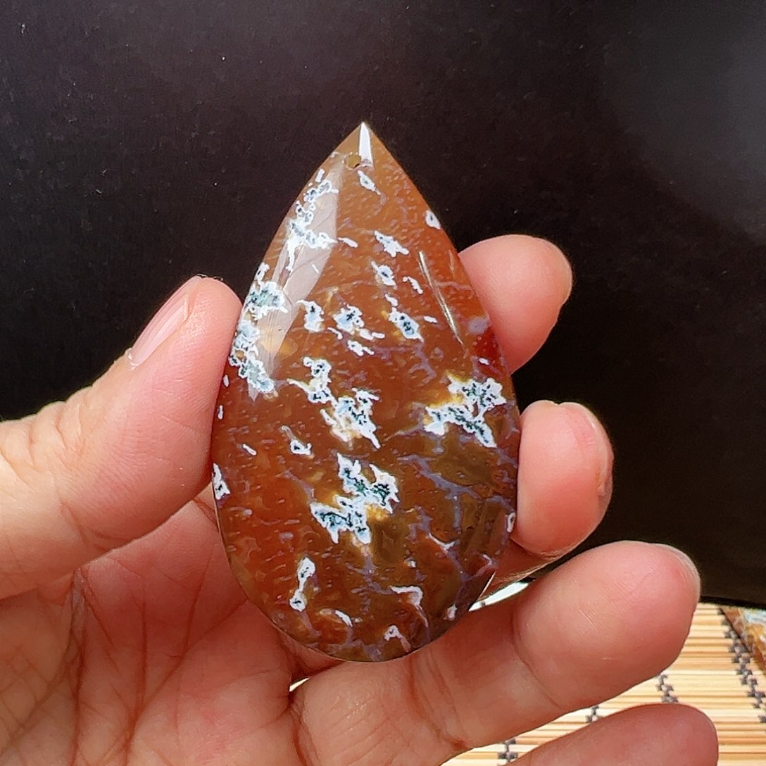 未镶嵌玛瑙/玉髓珠宝半成品