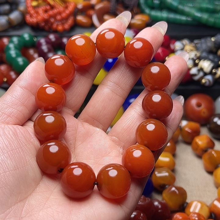 玛瑙/玉髓手链未镶嵌