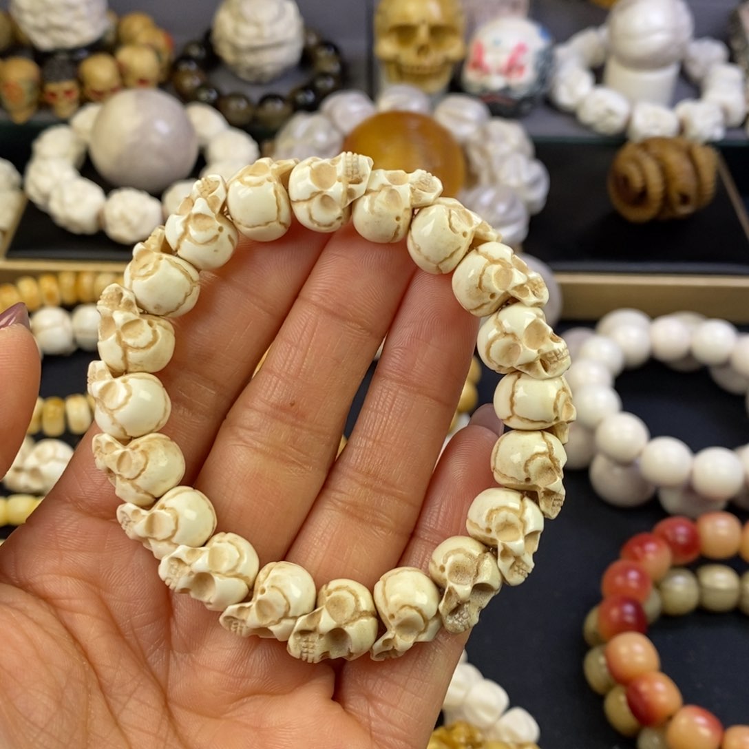 鹿骨把件F好看好玩