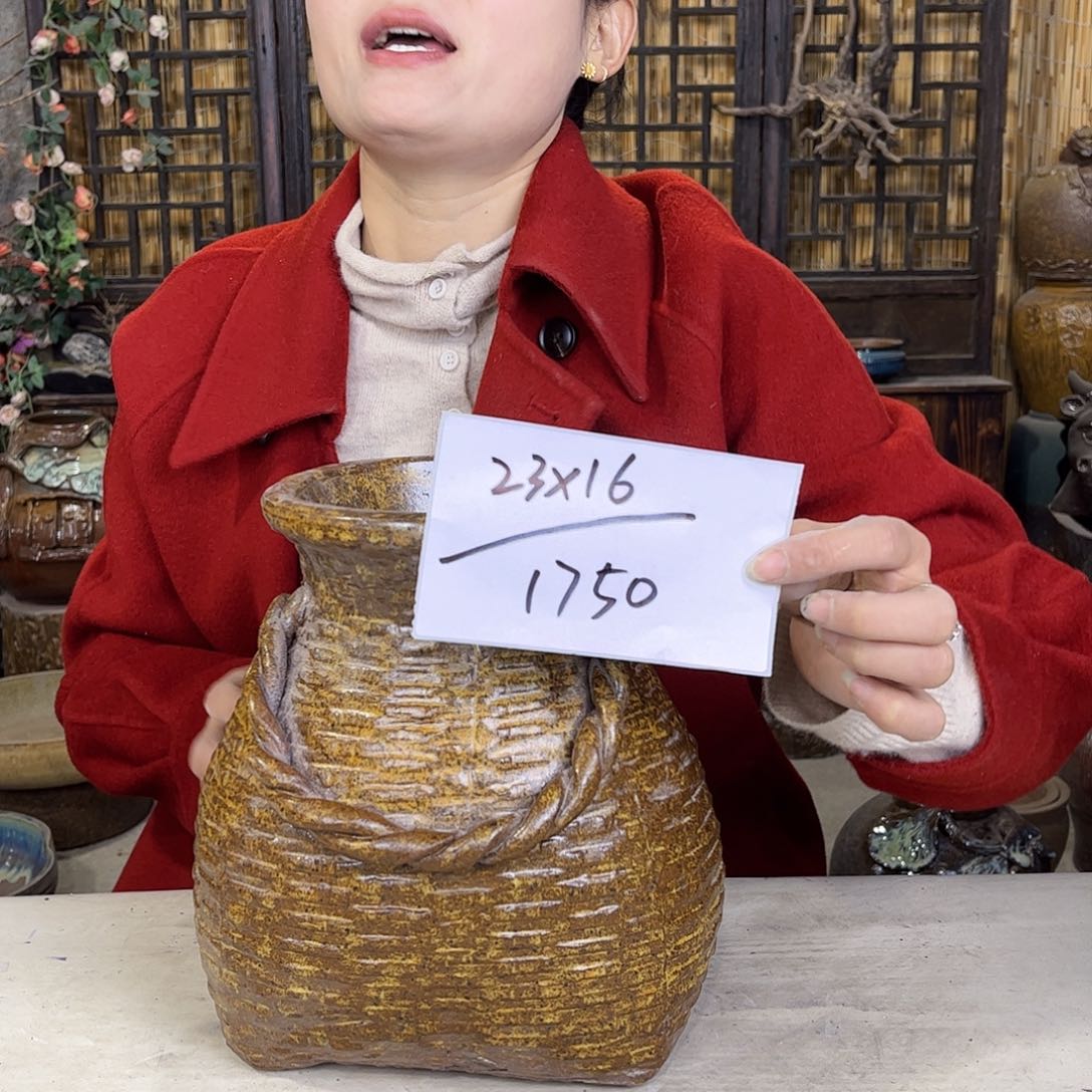 紫砂花盆美美美美