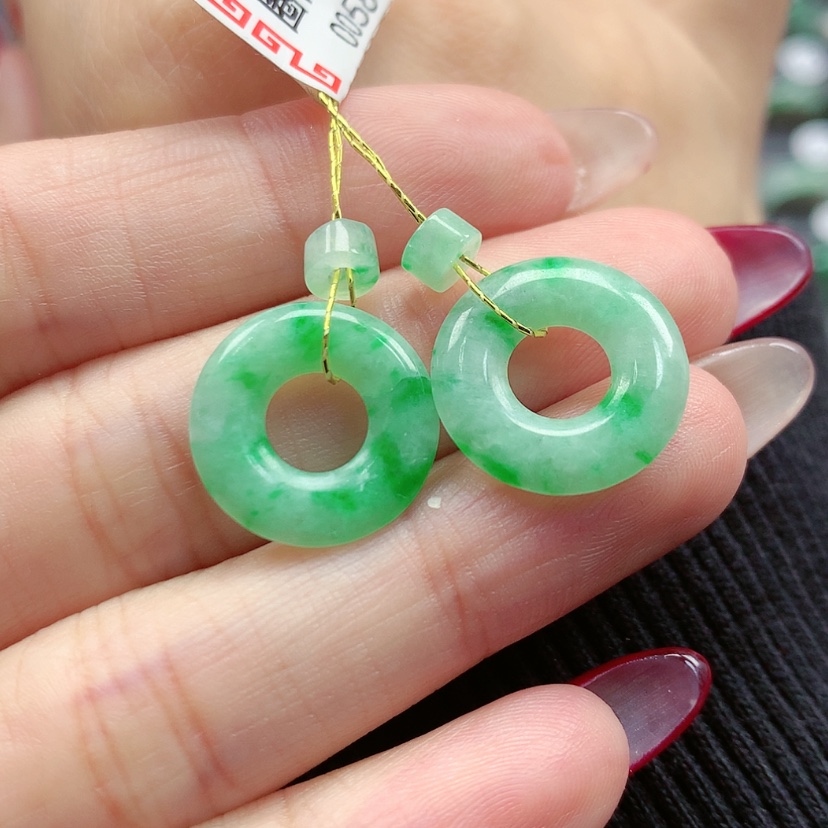 【闪购商品】翡翠戒指未镶嵌甜甜圈