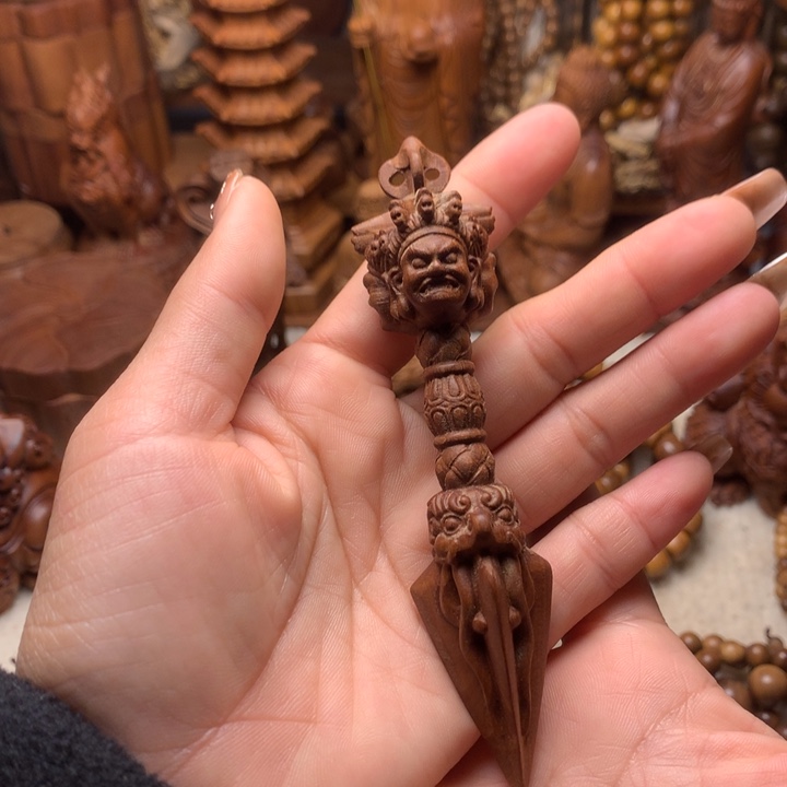 檀香木其他老山檀香手把件