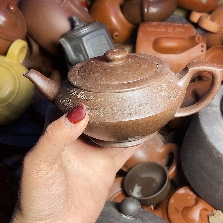 全手工制作宜兴紫砂壶