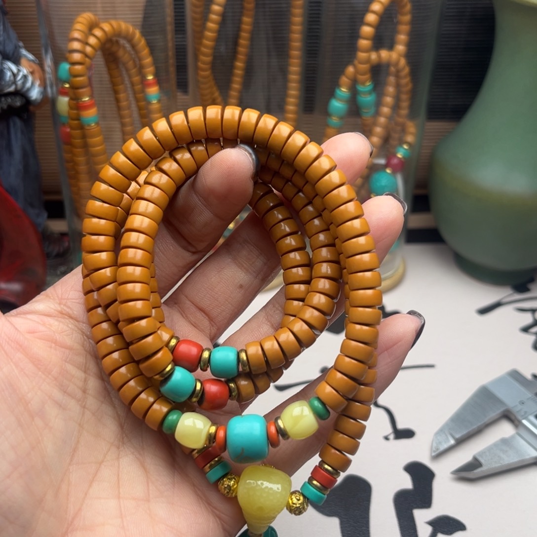 橄榄核手串/手链108@@33药片8.0满配