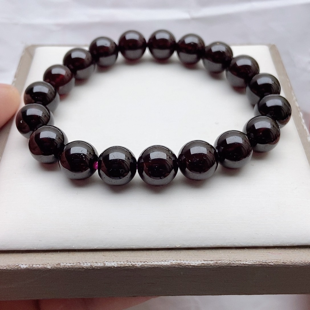 石榴石手链未镶嵌10.0