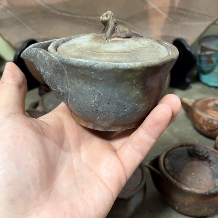 禅***心瓷片备前。        宝瓶