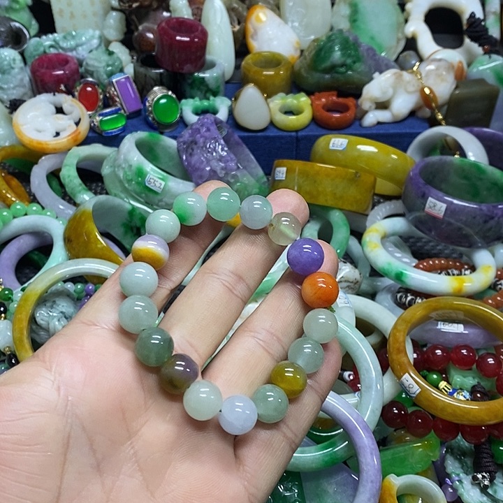 颈饰未镶嵌翡翠缅甸翡翠首饰配饰