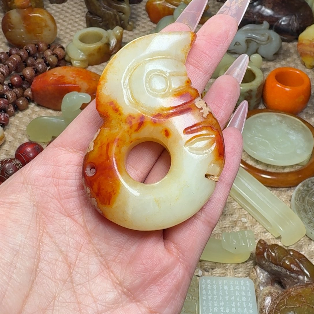 吊坠白玉菩提挂件