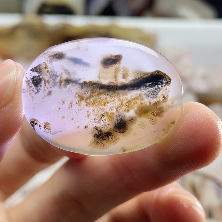 玛瑙/玉髓合金颈饰