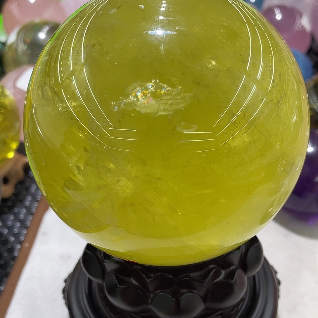 水晶水晶球摆件未镶嵌