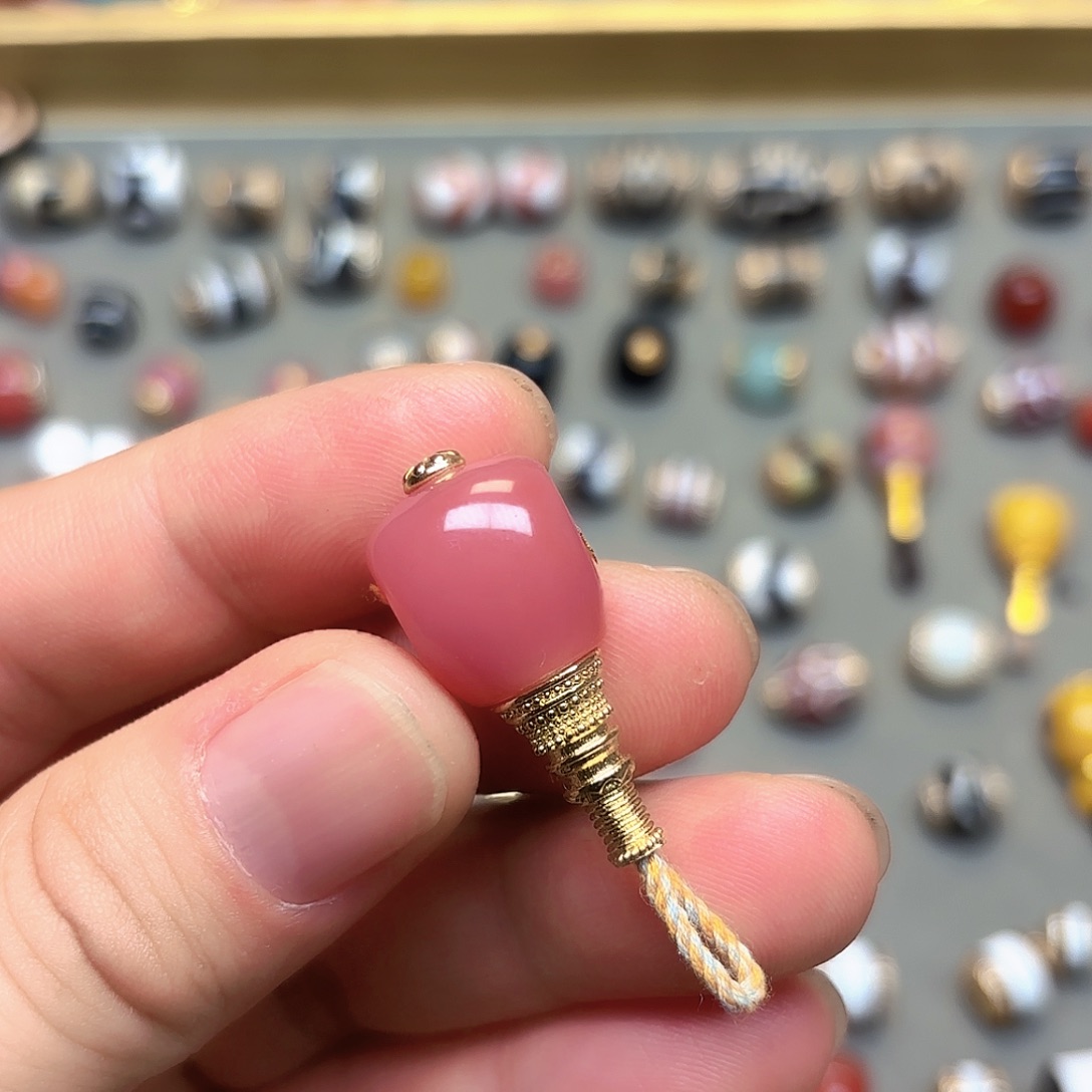 谁***废玛瑙/玉髓未镶嵌隔珠