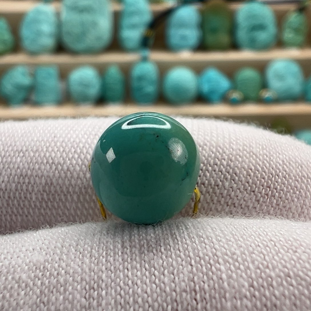 未镶嵌绿松石配饰9.1m m