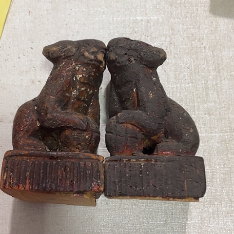 h***y木雕木头木头2个6 0