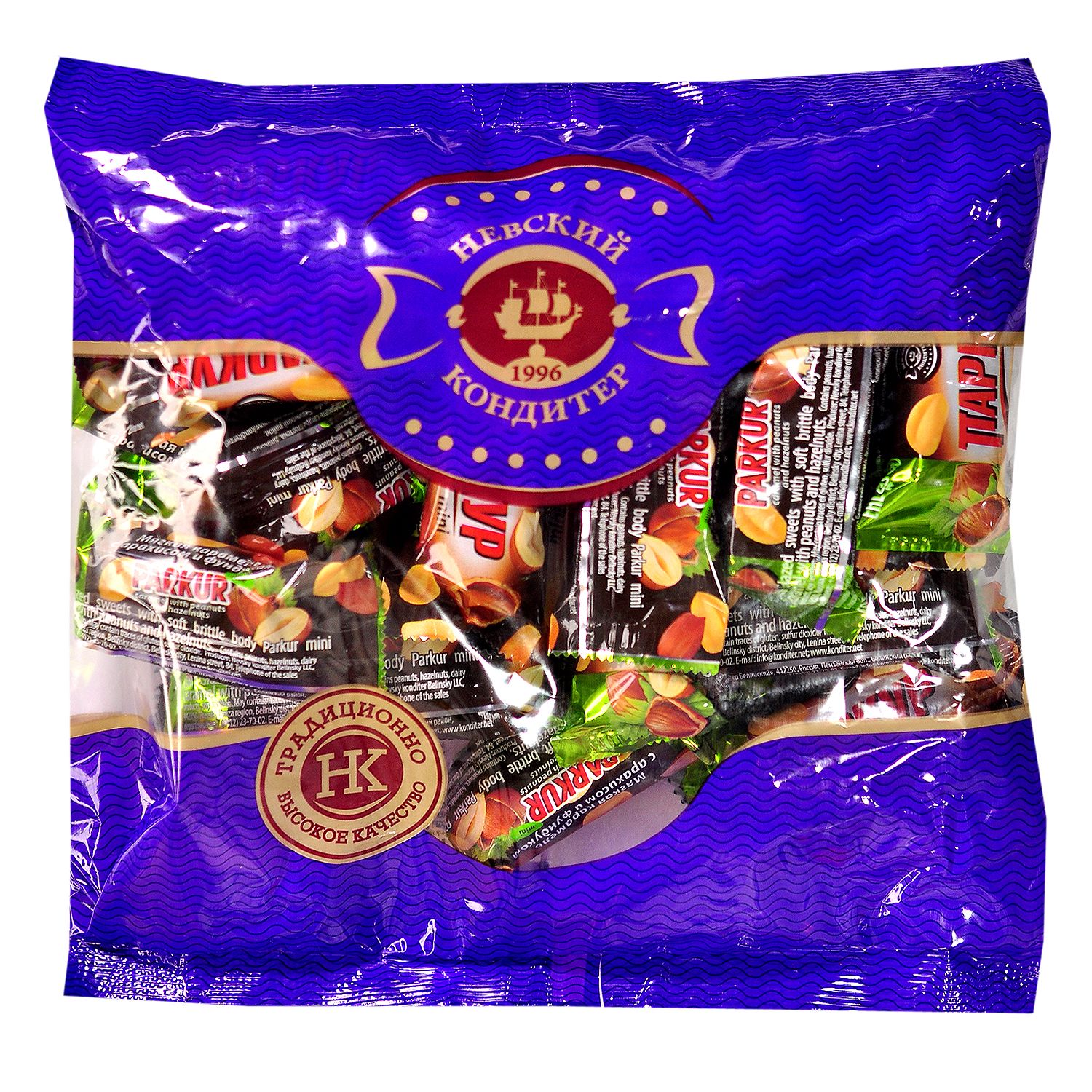 涅夫斯基跑酷榛子糖500g