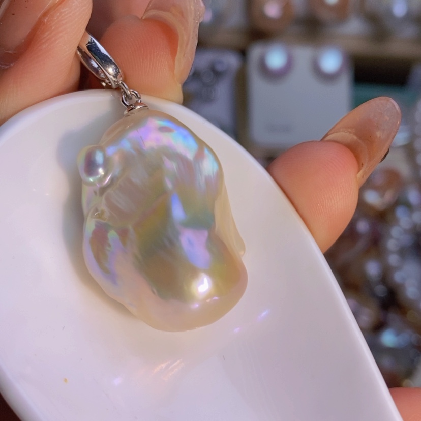 【闪购商品】淡水珍珠天然淡水珍珠合金