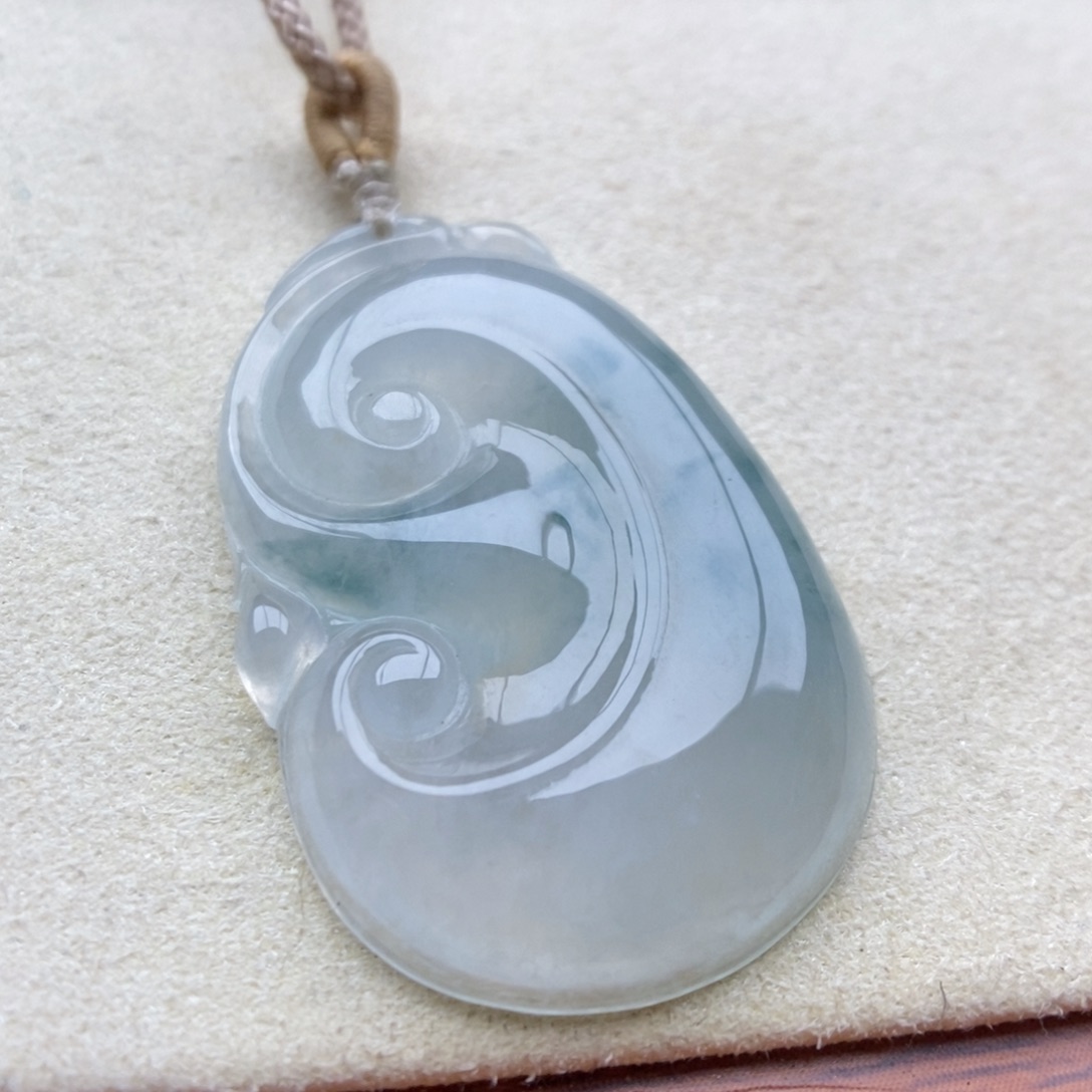 翡翠未镶嵌颈饰吊坠19