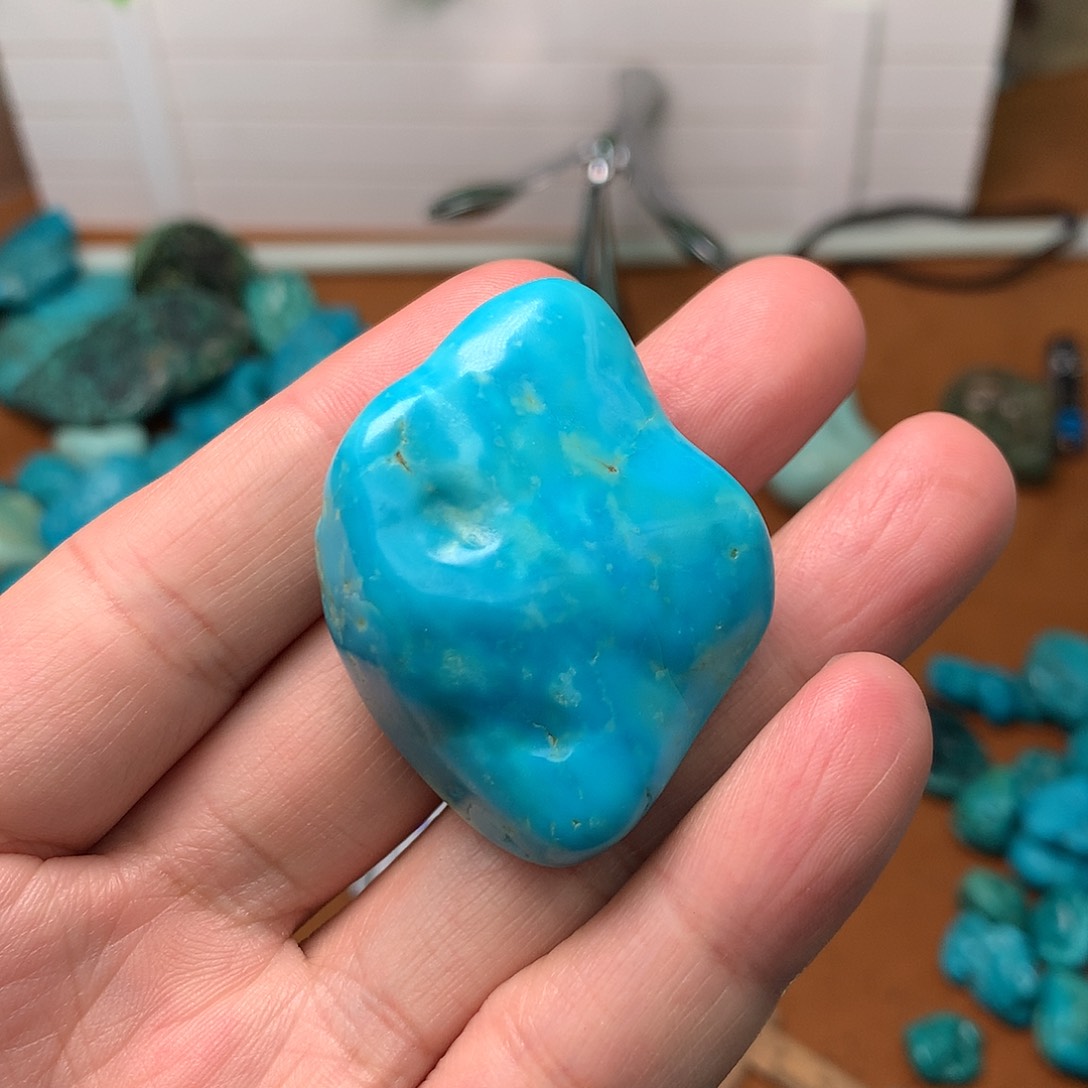 绿松石珠宝奇石未镶嵌L*-