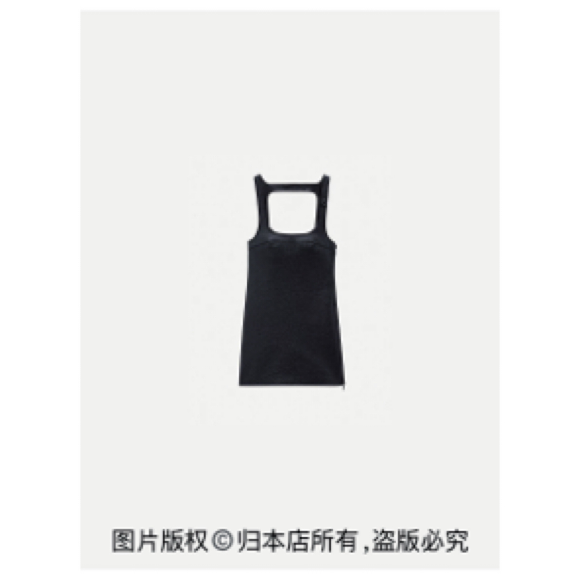 黑色褶皱纹理超纤皮迷你连衣裙