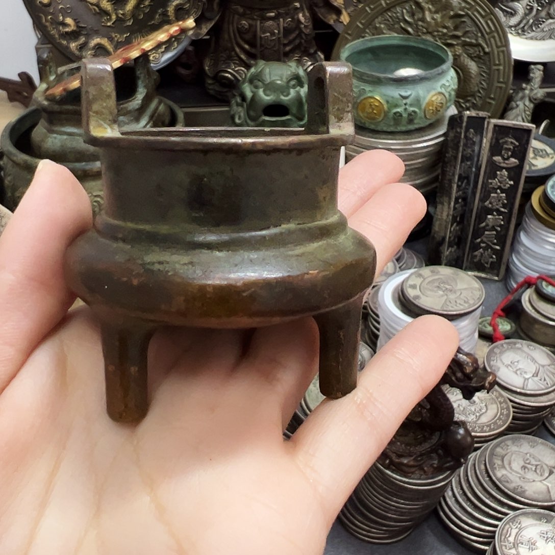 金属复古风格摆件