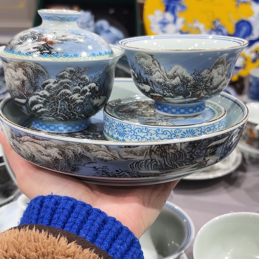 瓷片景德镇瓷器艺术