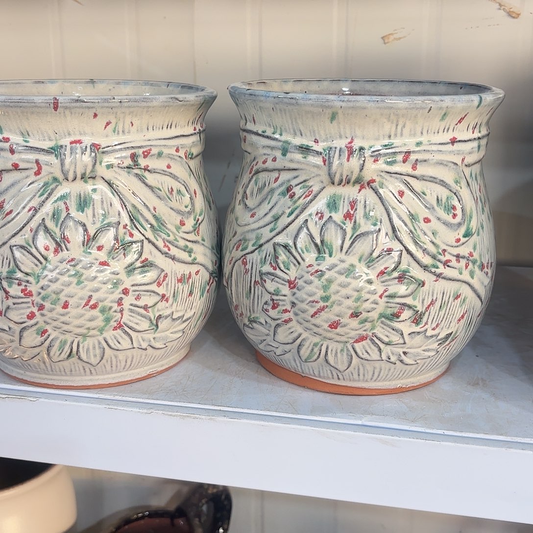 正品两个高20/18红陶