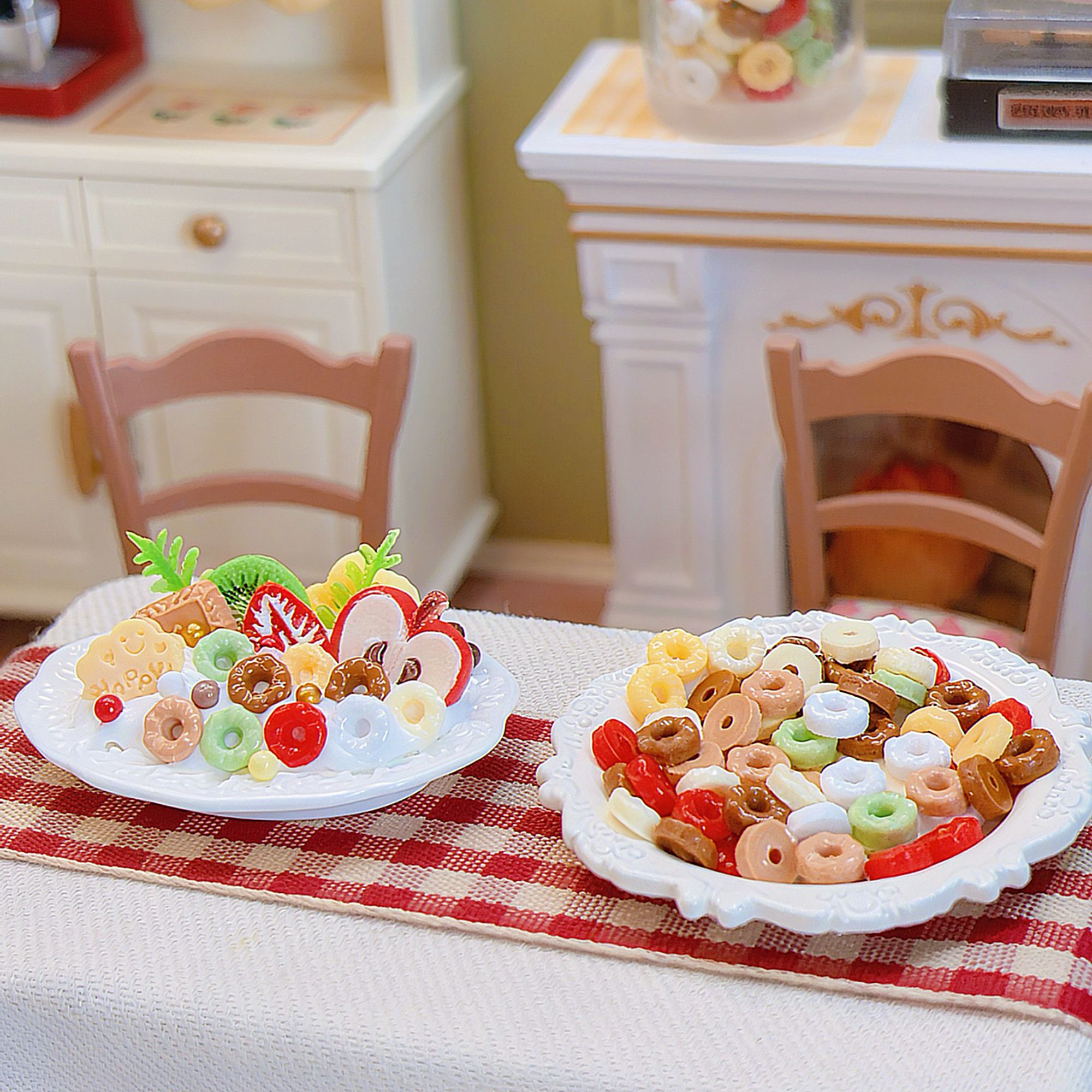 朵儿定制-超迷你麦片装饰食玩百搭奶油胶树脂配件diy手工