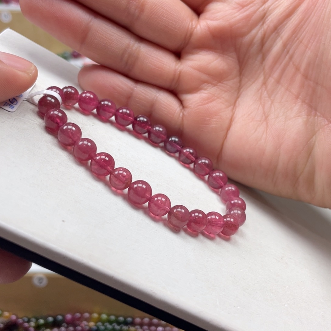 碧玺手串未镶嵌7mmmmmmmmmmmmmmmmmmm