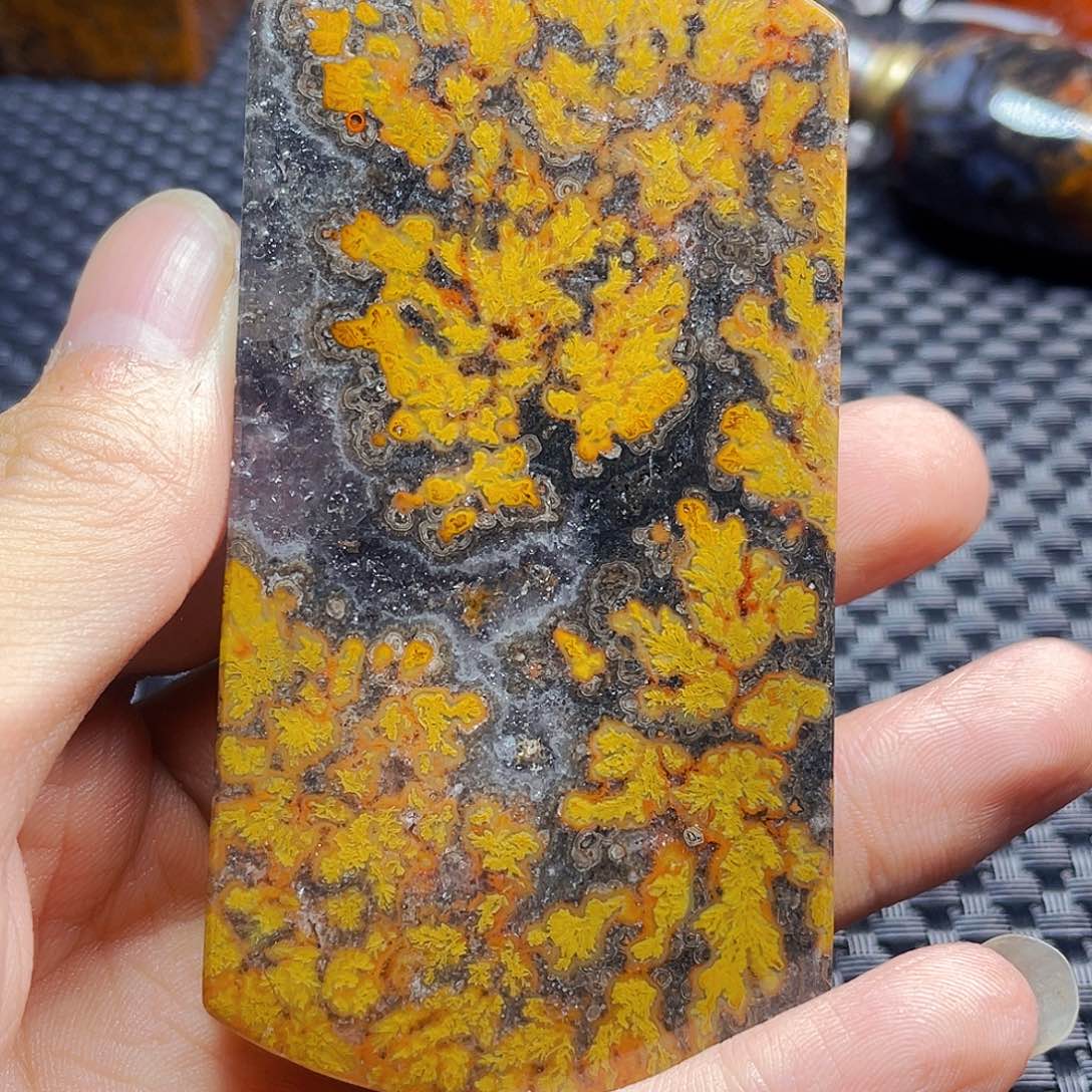 玛瑙/玉髓未镶嵌吊坠木*