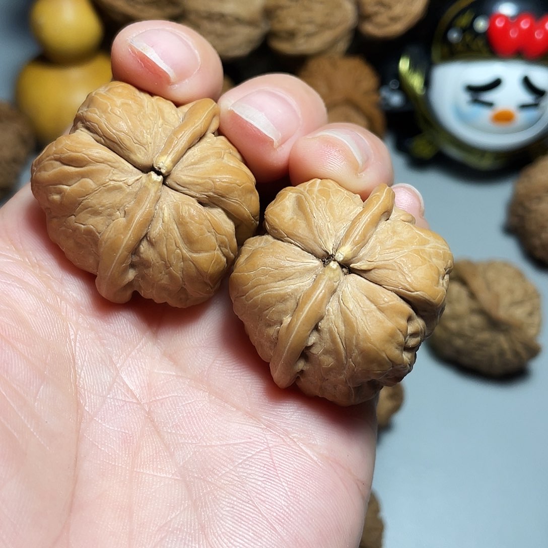 核桃手串/手链Y*精品水晶蛤蟆连体