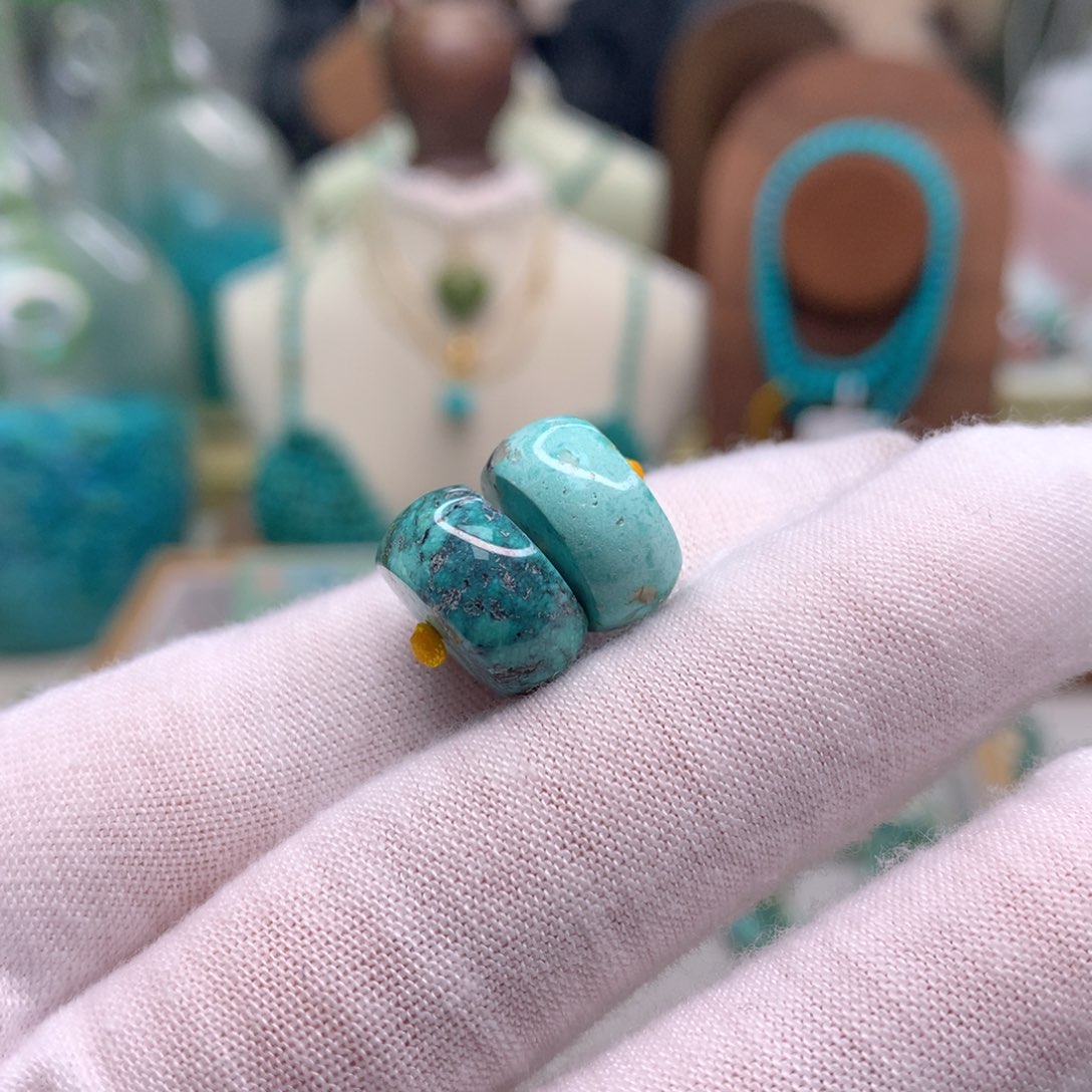 绿松石未镶嵌配饰