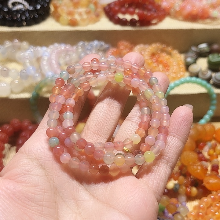 玛瑙/玉髓未镶嵌手链