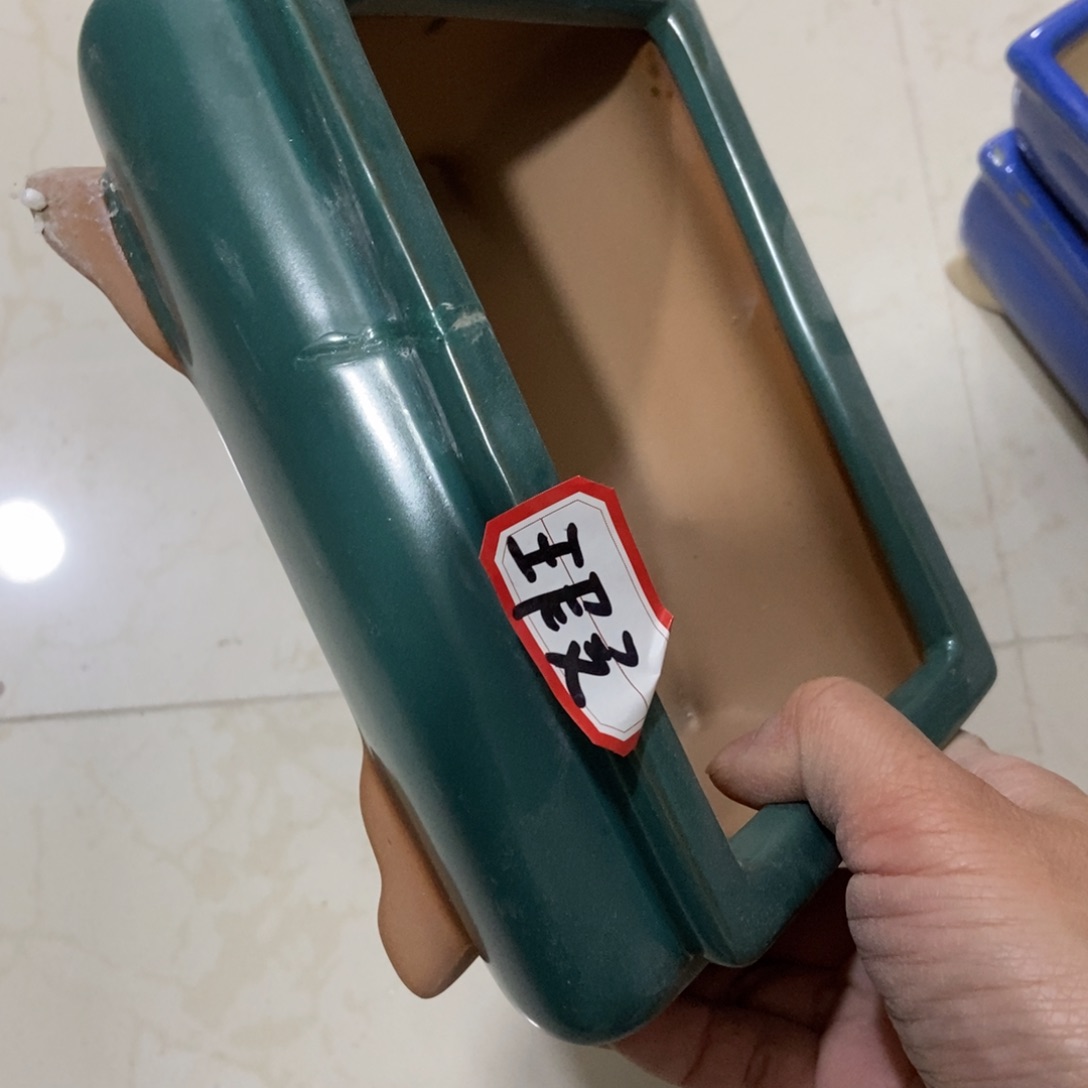 红陶高温陶瓷花盆
