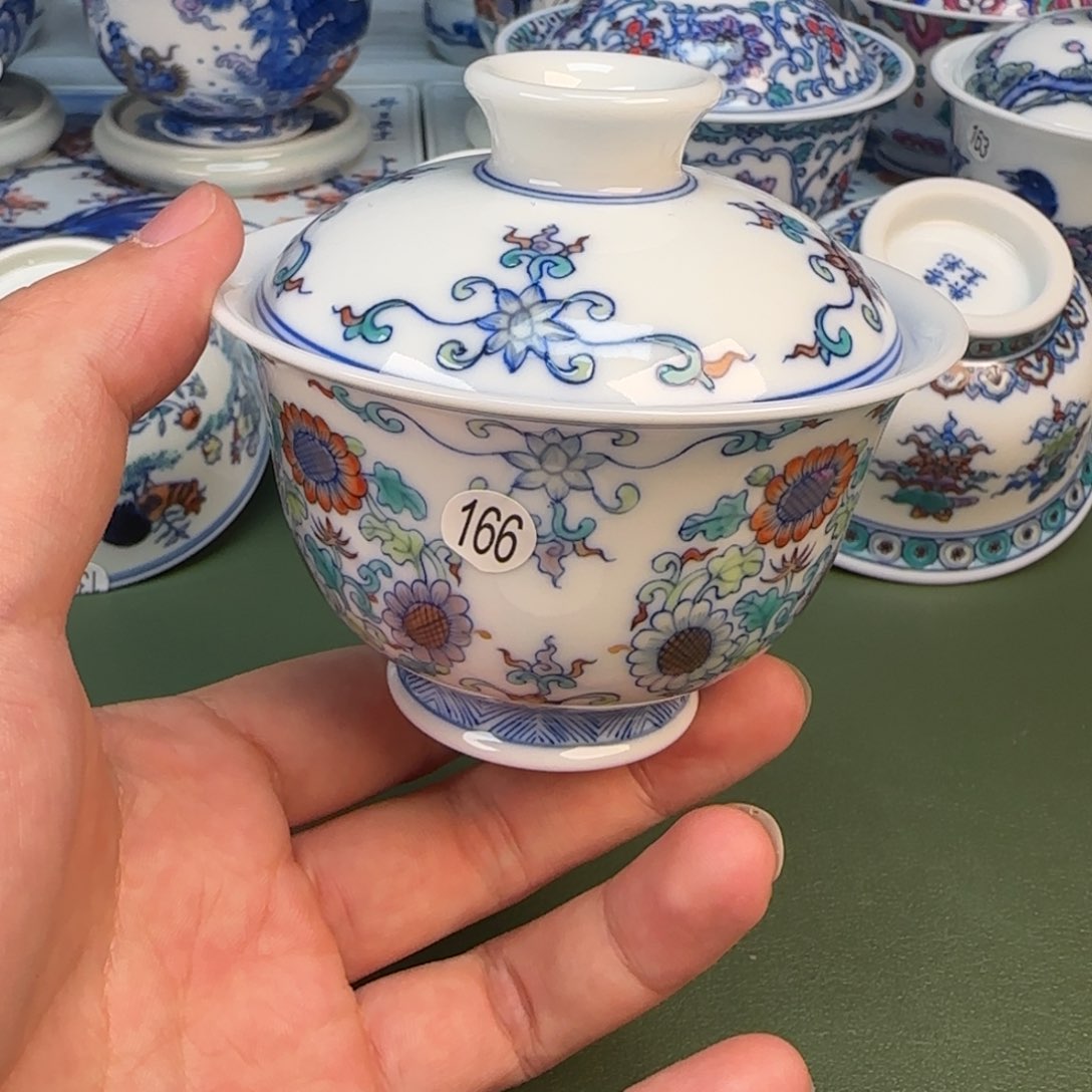 彦祖纯手工手绘茶具166