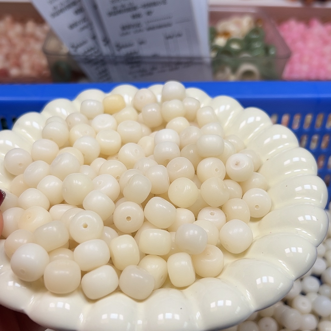 手串菩提根/象牙果微瑕12奶白药片150颗