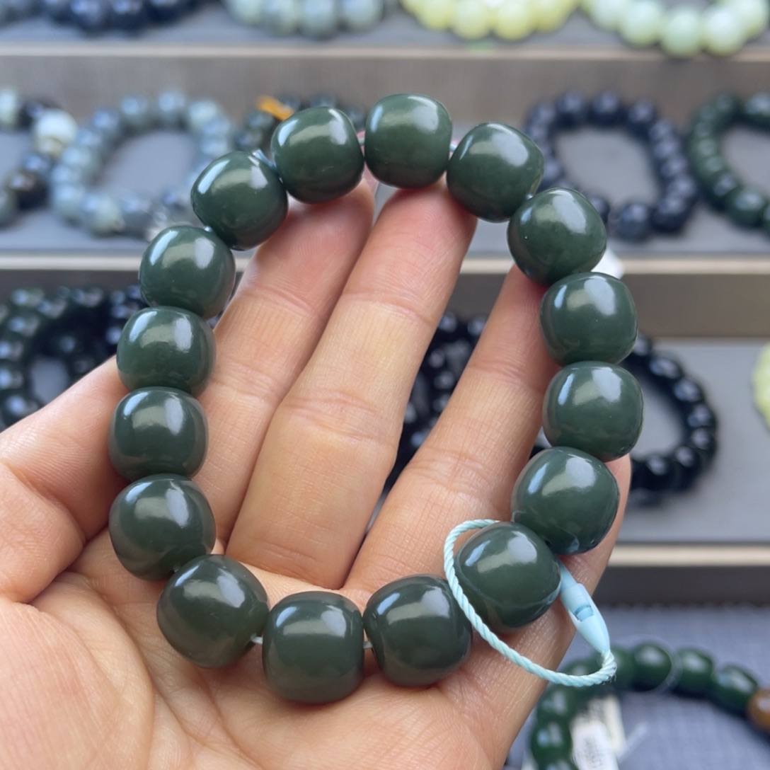 和田玉手链未镶嵌