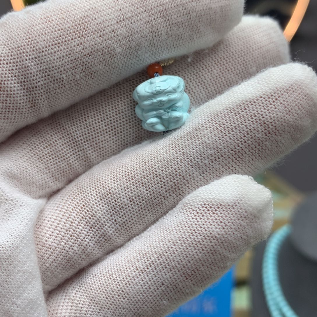 绿松石挂件未镶嵌