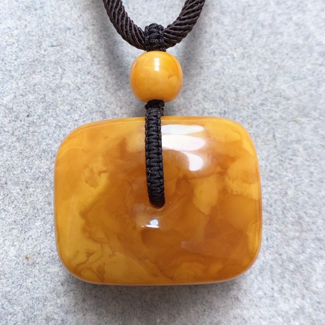 蜜蜡颈饰未镶嵌蜜蜡