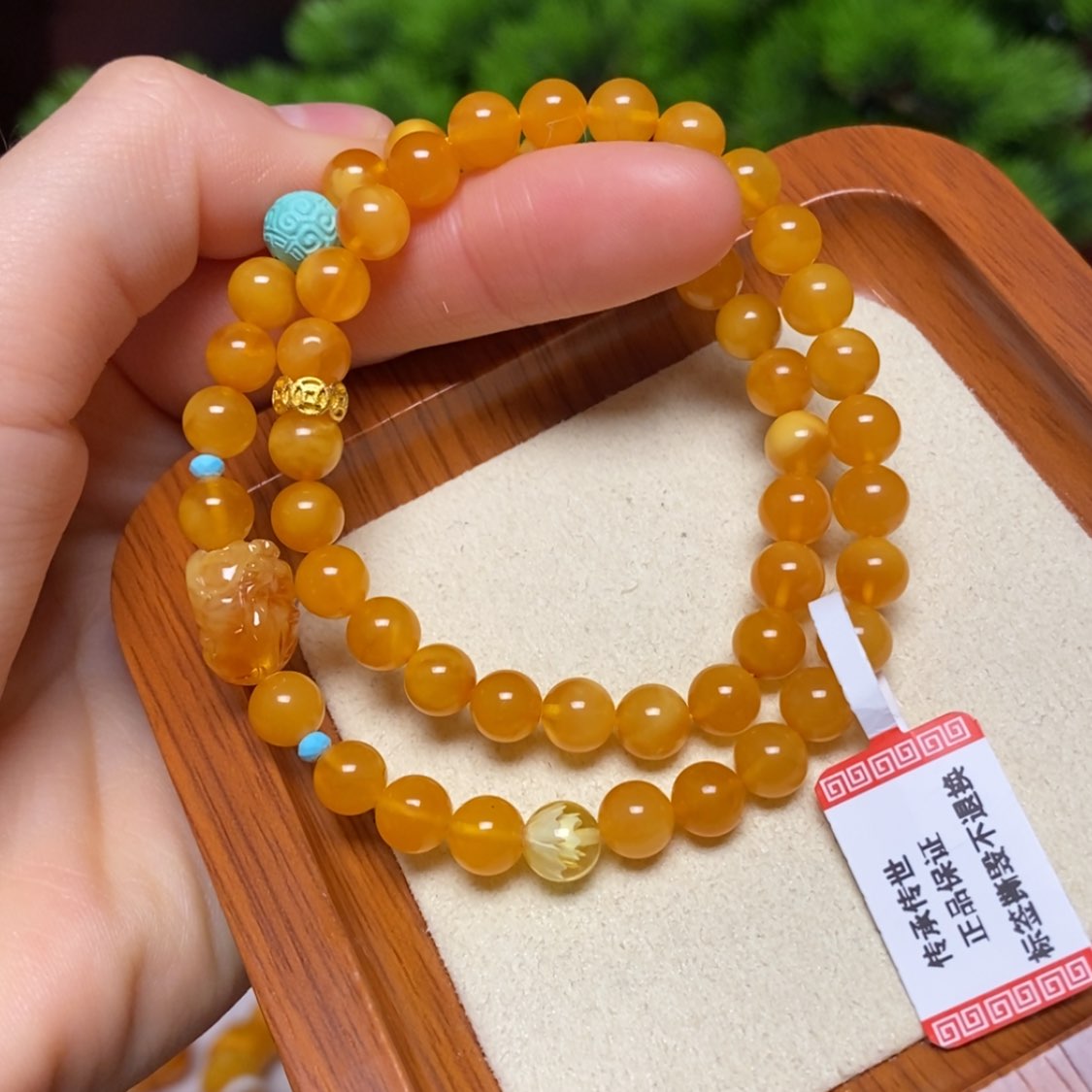 【闪购商品】手链蜜蜡未镶嵌手串