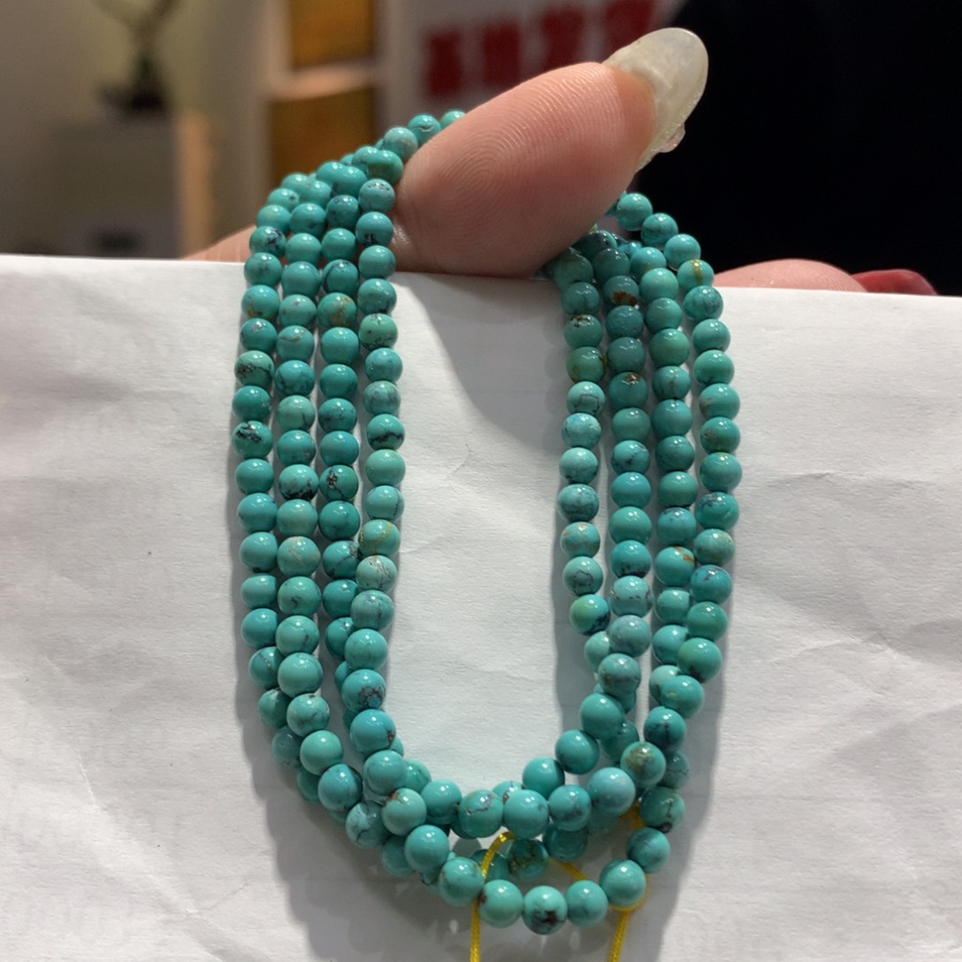 绿松石长链未镶嵌
