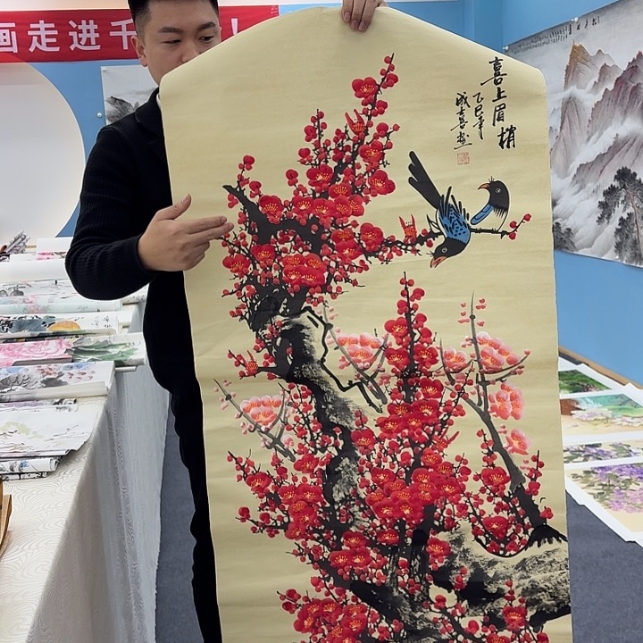 国画手绘国画作品