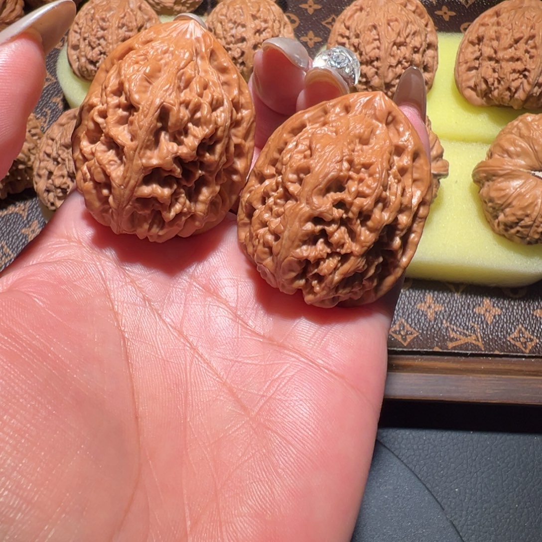 吊坠文玩核桃凤凰台37