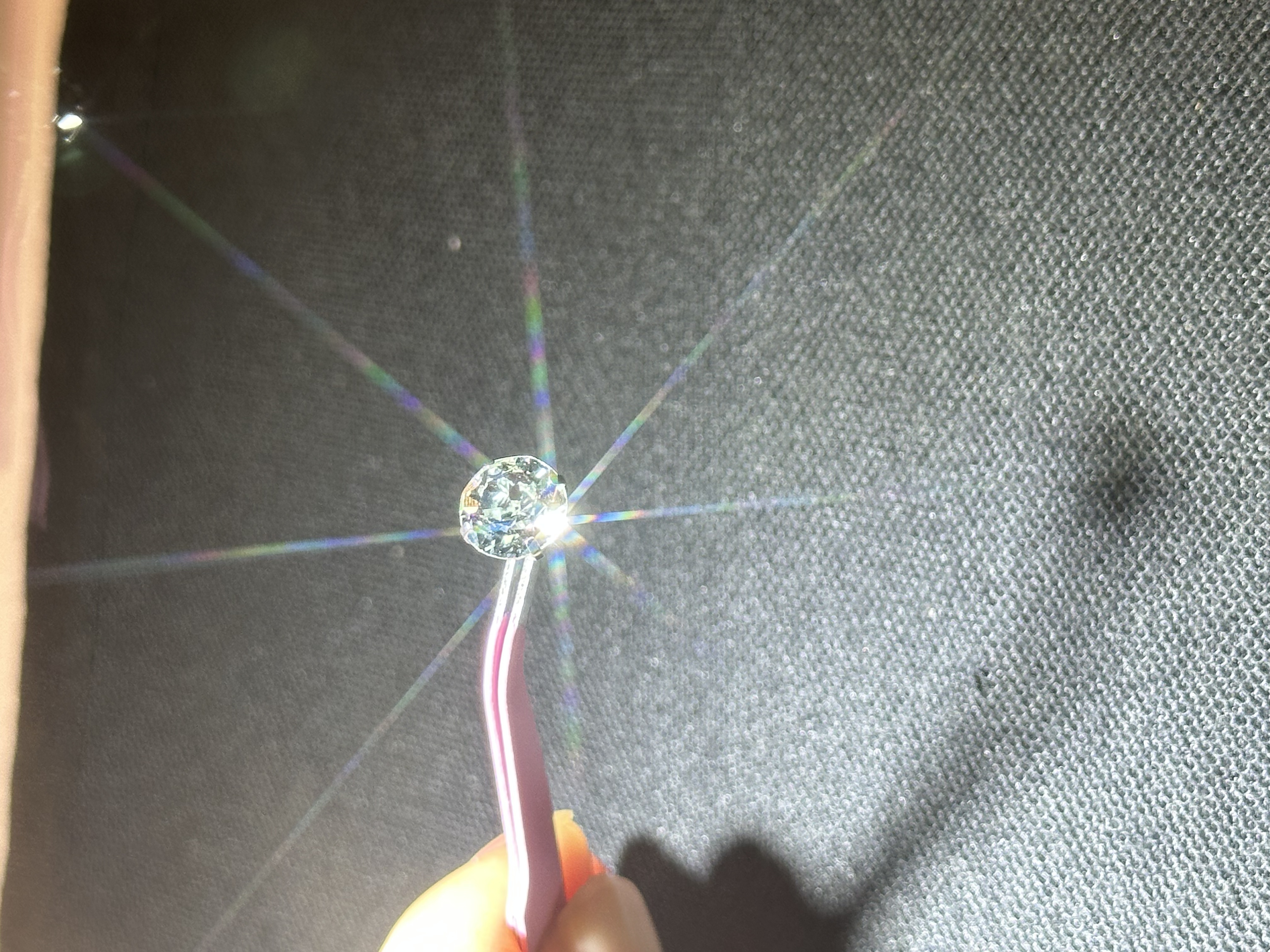 钛合金锆石耳饰 6号时尚爆闪日韩简约风耳钉少女风镶钻女简约耳饰