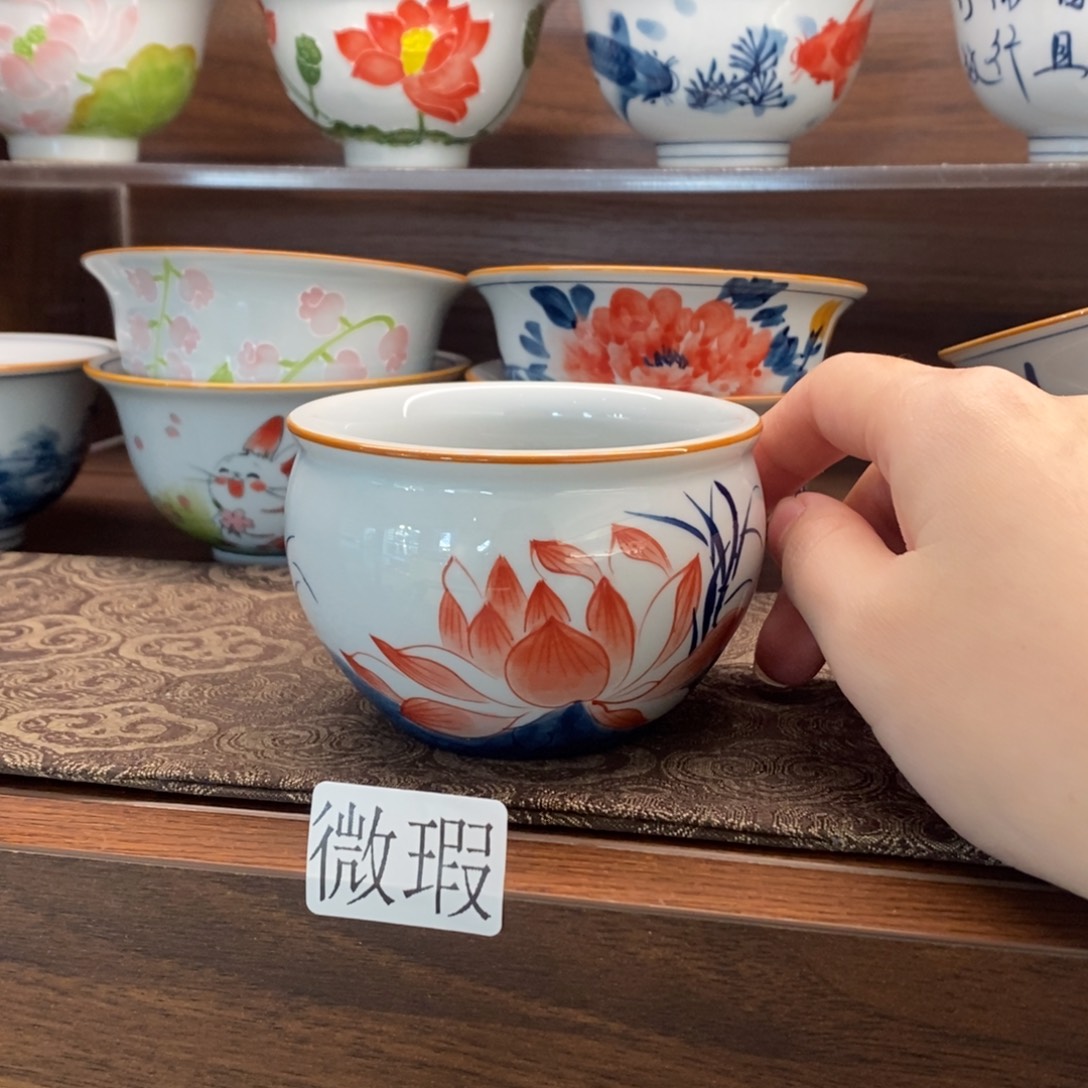 釉下彩手工绘制手工绘制